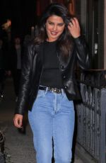 PRIYANKA CHOPRA Night Out in New York 03/19/2019