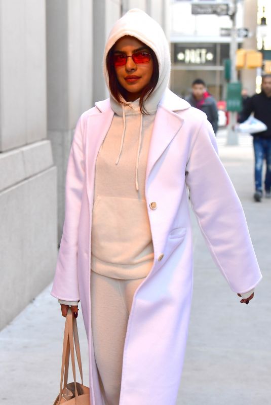 PRIYANKA CHOPRA Out and About in New York 03/18/2019