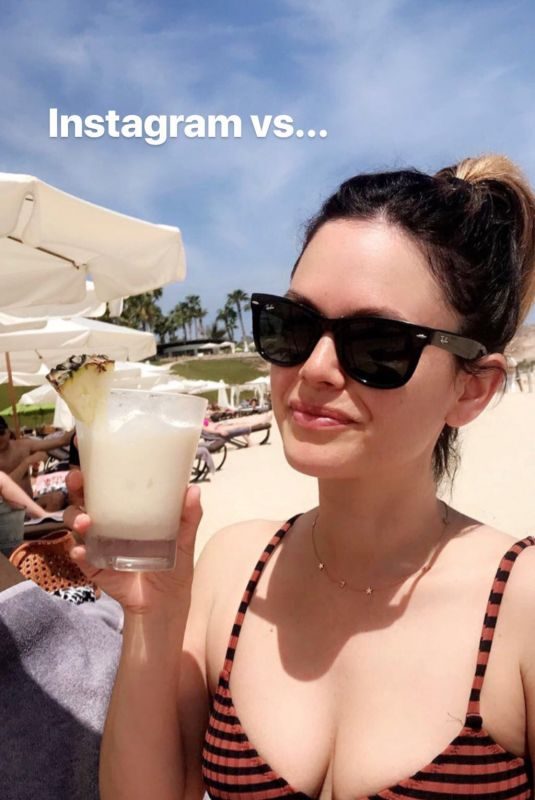 RACHEL BILSON in Bikini at a Beach – 03/16/2019 Instagram Pictures