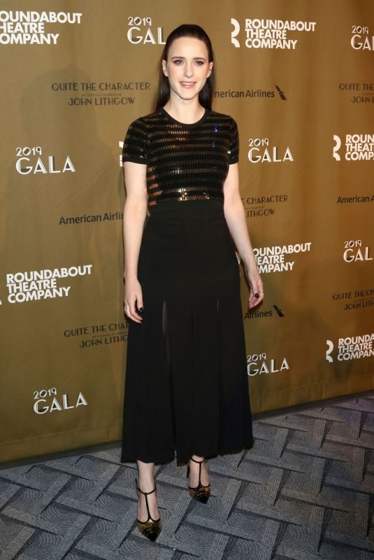 RACHEL BROSNAHAN at Roundabout Theatre Company 2019 Gala in New York 02/25/2019