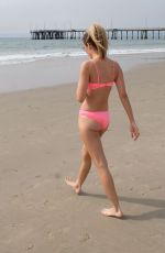 RACHEL MCCORD Doing Yoga at Venice Beach 02/27/2019