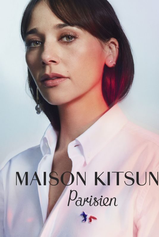 RASHIDA JONES for Maison Kitsune, Parisien Campaign 2019