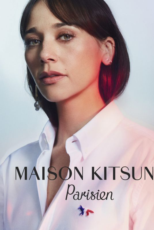 RASHIDA JONES for Maison Kitsune, Parisien Campaign 2019