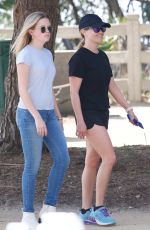 REESE WITHERSPOON and AVA PHILLIPPE at Los Angeles Marathon 03/24/2019