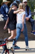 REESE WITHERSPOON and AVA PHILLIPPE at Los Angeles Marathon 03/24/2019