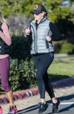 REESE WITHERSPOON Out Jogging in Los Angeles 03/15/2019