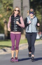 REESE WITHERSPOON Out Jogging in Los Angeles 03/15/2019