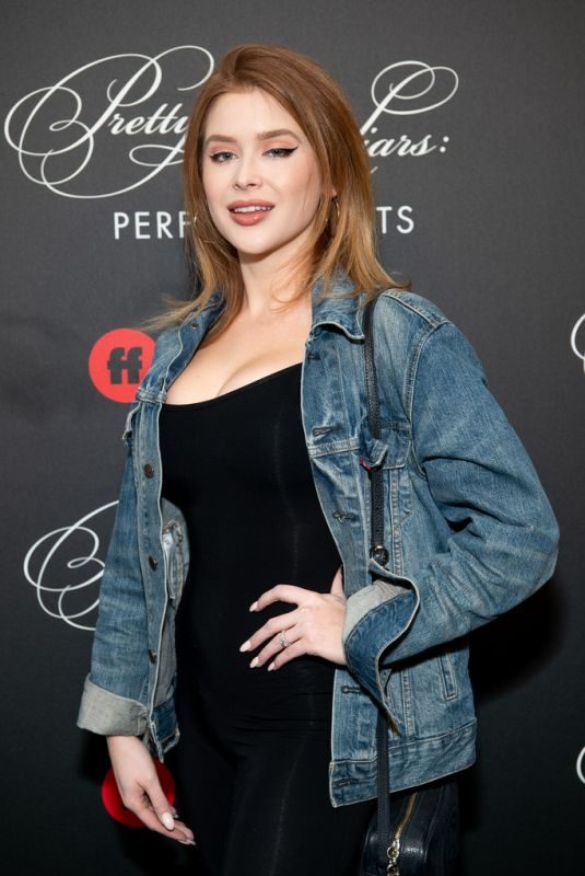 RENEE OLSTEAD at Pretty Little Liars: The Perfectionists Premiere in Hollywood 03/15/2019