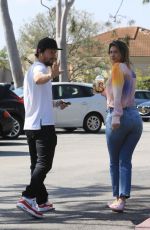 RHEA DURHAM and Mark Wahlberg Out in Beverly Hills 03/24/2019