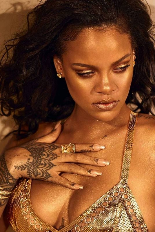 RIHANNA for Fenty Beauty Body Lava 2019 Campaign