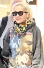 RITA ORA Arrives at Airport in Perth 03/06/2019