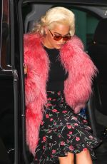 RITA ORA Arrives at Today Show in New York 03/25/2019