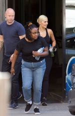 RITA ORA at an Oxygen Therapy Clinic in Melbourne 03/01/2019