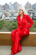 RITA ORA at Interview Before Her Phoenix 2019 Live Concert in Taipei 03/16/2019