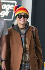 RITA ORA at Melbourne Airport 02/28/2019