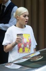 RITA ORA Leaves Her Hotel in Melbourne 03/01/2019