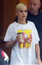 RITA ORA Leaves Her Hotel in Melbourne 03/01/2019