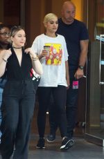 RITA ORA Leaves Her Hotel in Melbourne 03/01/2019