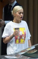 RITA ORA Leaves Her Hotel in Melbourne 03/01/2019