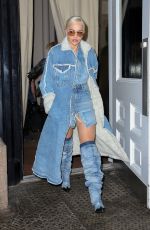 RITA ORA Leaves Her Hotel in New York 03/24/2019