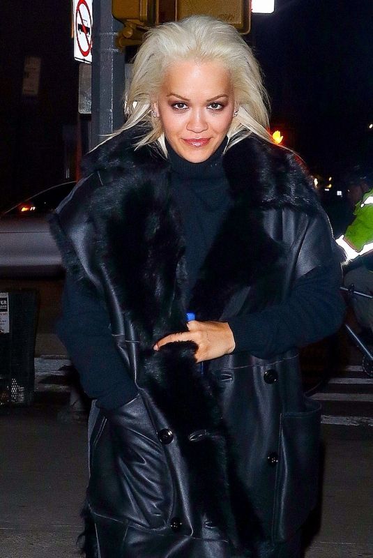RITA ORA Night Out in New York 03/26/2019