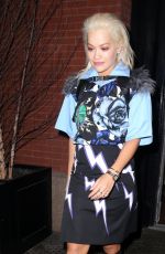 RITA ORA Night Out in New York 03/28/2019