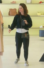 ROBIN TUNNEY Shopping at Acne Studios in West Hollywood 03/21/2019