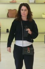 ROBIN TUNNEY Shopping at Acne Studios in West Hollywood 03/21/2019