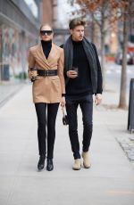 ROMEE STRIJD and Laurens van Leeuwen Out in New York 03/13/2019