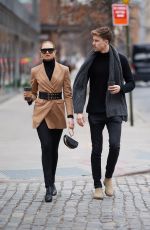 ROMEE STRIJD and Laurens van Leeuwen Out in New York 03/13/2019