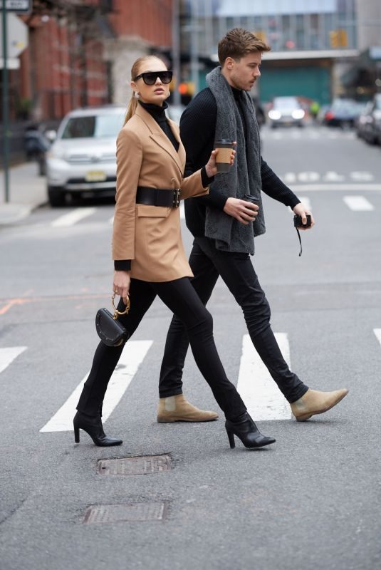ROMEE STRIJD and Laurens van Leeuwen Out in New York 03/13/2019