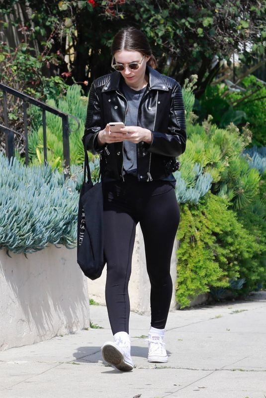 ROONEY MARA Out and About in Los Angeles 03/19/2019