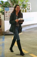ROSARIO DAWSON Leaves Whole Foods Market in Beverly Hills 03/03/2019