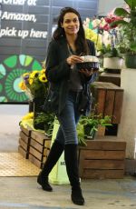 ROSARIO DAWSON Leaves Whole Foods Market in Beverly Hills 03/03/2019