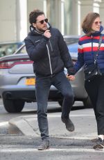 ROSE LESLIE and Kit Harington Out in New York 03/27/2019