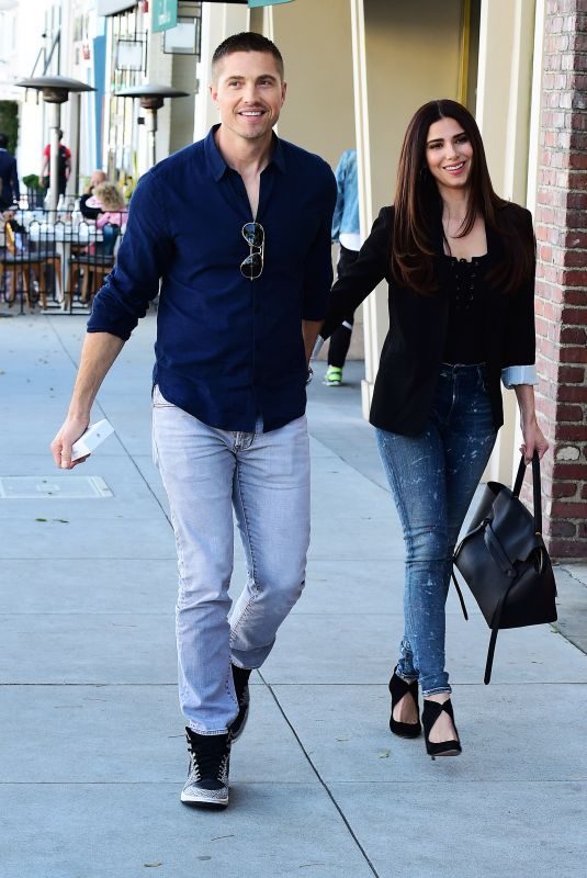 ROSELYN SANCHEZ and Eric Winter Out in Los Angeles 03/12/2019