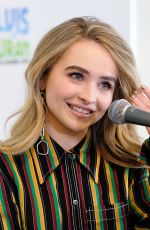 SABRINA CARPENTER at Elvis Duran Z100 Morning Show in New York 03/12/2019