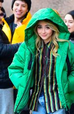 SABRINA CARPENTER Out and About in New York 03/12/2019