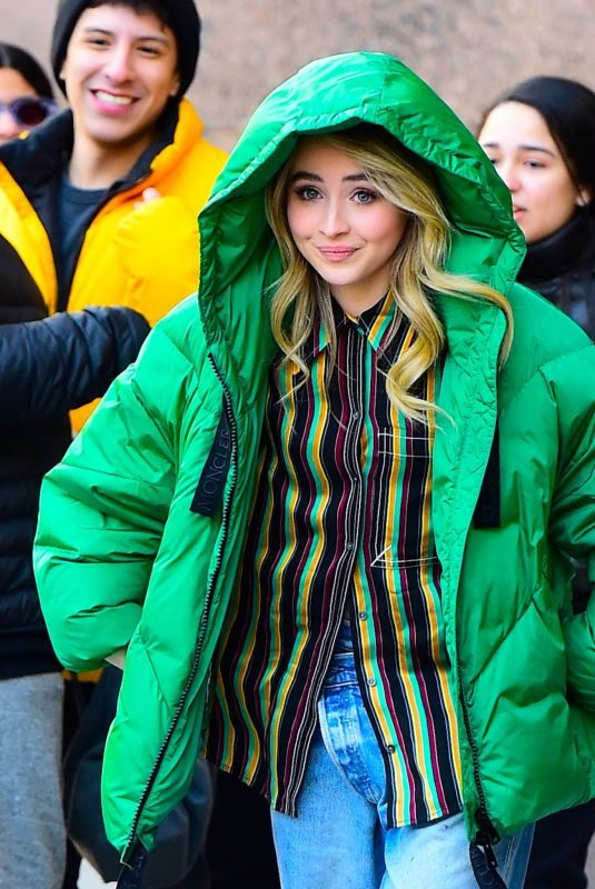 SABRINA CARPENTER Out and About in New York 03/12/2019