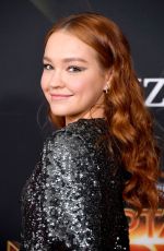 SADIE STANLEY at Captain Marvel Premiere in Hollywood 03/04/2019