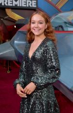 SADIE STANLEY at Captain Marvel Premiere in Hollywood 03/04/2019