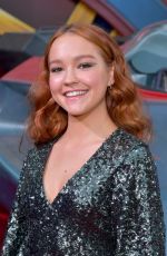 SADIE STANLEY at Captain Marvel Premiere in Hollywood 03/04/2019