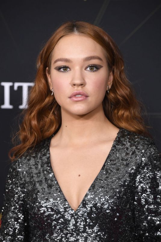 SADIE STANLEY at Captain Marvel Premiere in Hollywood 03/04/2019