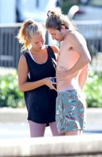 SAILOR BRINKLEY and Ben Sosne Out in Sydney 03/26/2019