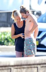 SAILOR BRINKLEY and Ben Sosne Out in Sydney 03/26/2019