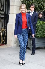 SAMARA WEAVING Leaves Her Hotel in Paris 03/05/2019