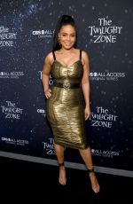 SANAA LATHAN at The Twilight Zone Premiere in Hollywood 03/26/2019