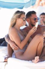 SANDRA KUBICKA in Swimsuit at a Beach in Miami 03/06/2019