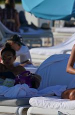 SANDRA KUBICKA in Swimsuit at a Beach in Miami 03/06/2019
