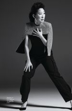 SANDRA OH in Instyle Magazine, April 2019